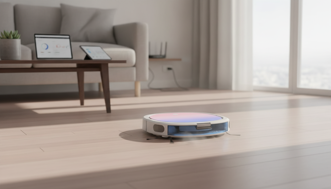 Smart Wi‑Fi Robot Vacuum: Daily Schedules & App Control